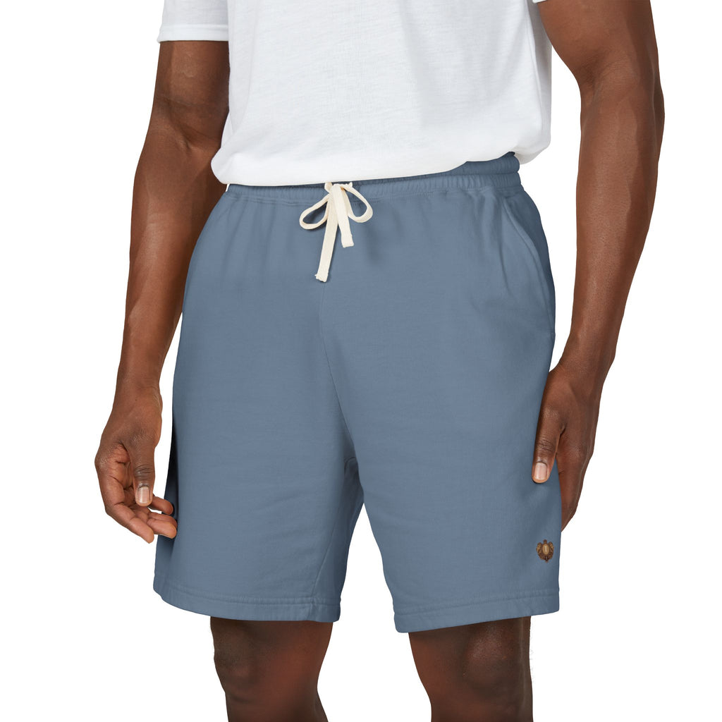 Lightweight Fleece Sweat Shorts — Small Heart Graphic Casual Lounge Shorts