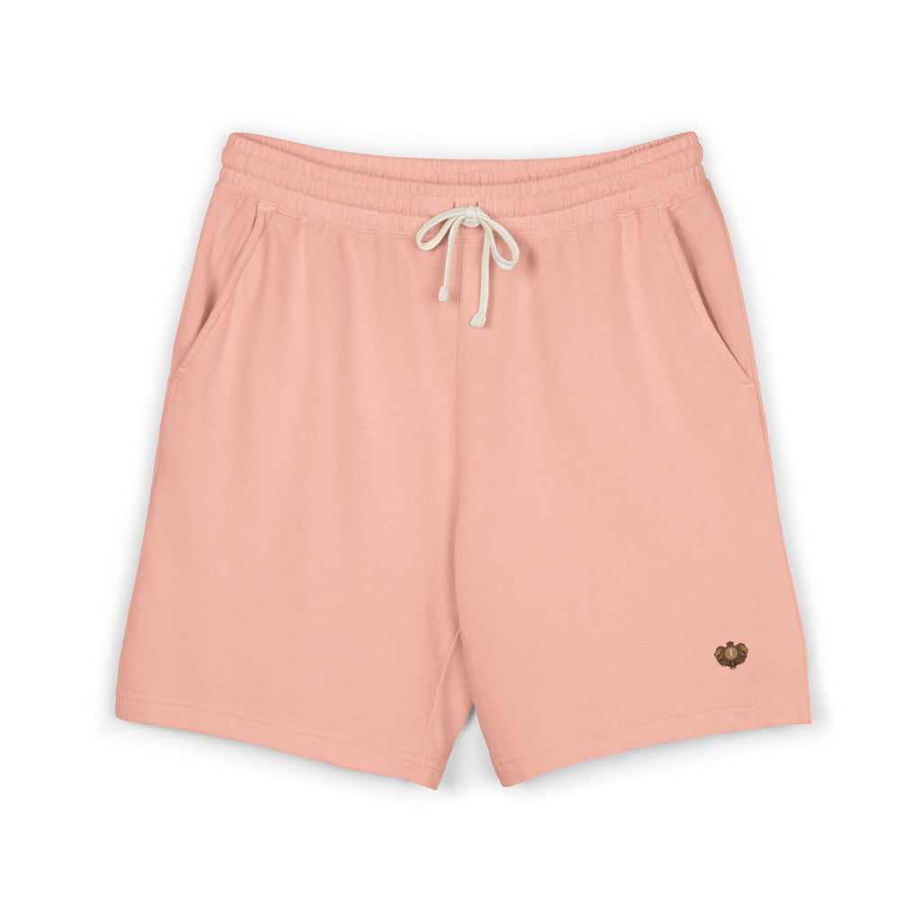 Lightweight Fleece Sweat Shorts — Small Heart Graphic Casual Lounge Shorts