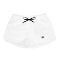 Women's Casual Shorts with Small Bear Heart Patch — Cozy Lounge & Summer Sleepwear