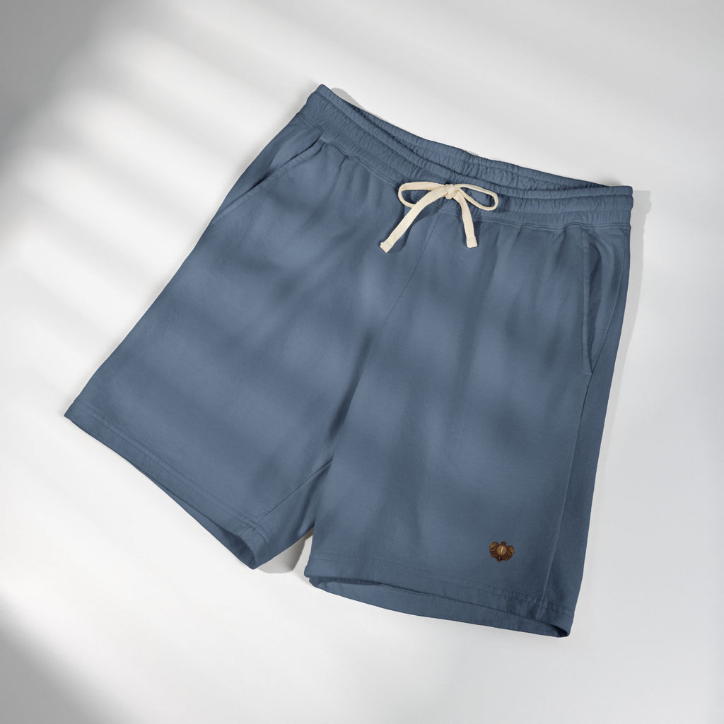 Lightweight Fleece Sweat Shorts — Small Heart Graphic Casual Lounge Shorts