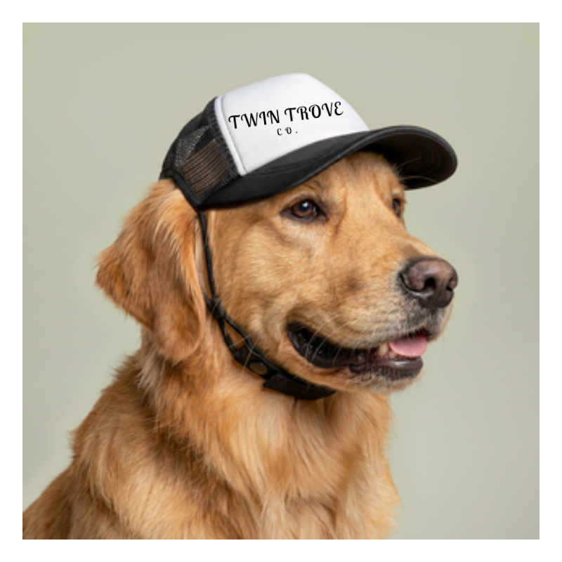 Twin Trove Co. Foam Trucker Hat — Vintage Dog Brand Cap