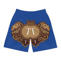 Copy of Lion Crest Jogger Shorts — Regal Pi Symbol Athletic AOP