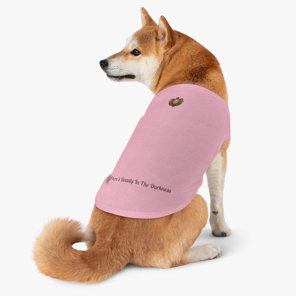 Twin Trove Pet Tank — Regal Lion Crest Dog & Cat Shirt
