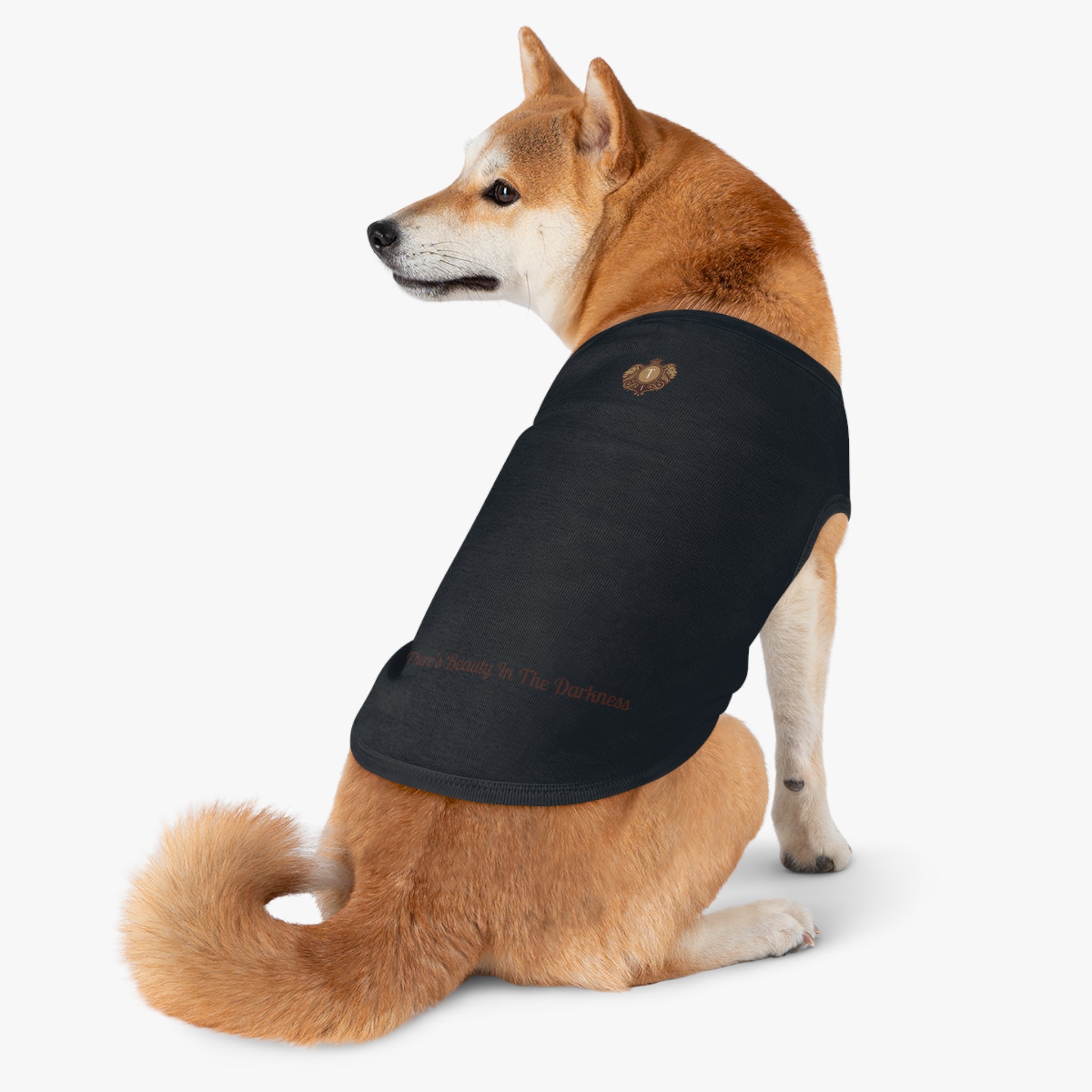 Twin Trove Pet Tank — Regal Lion Crest Dog & Cat Shirt