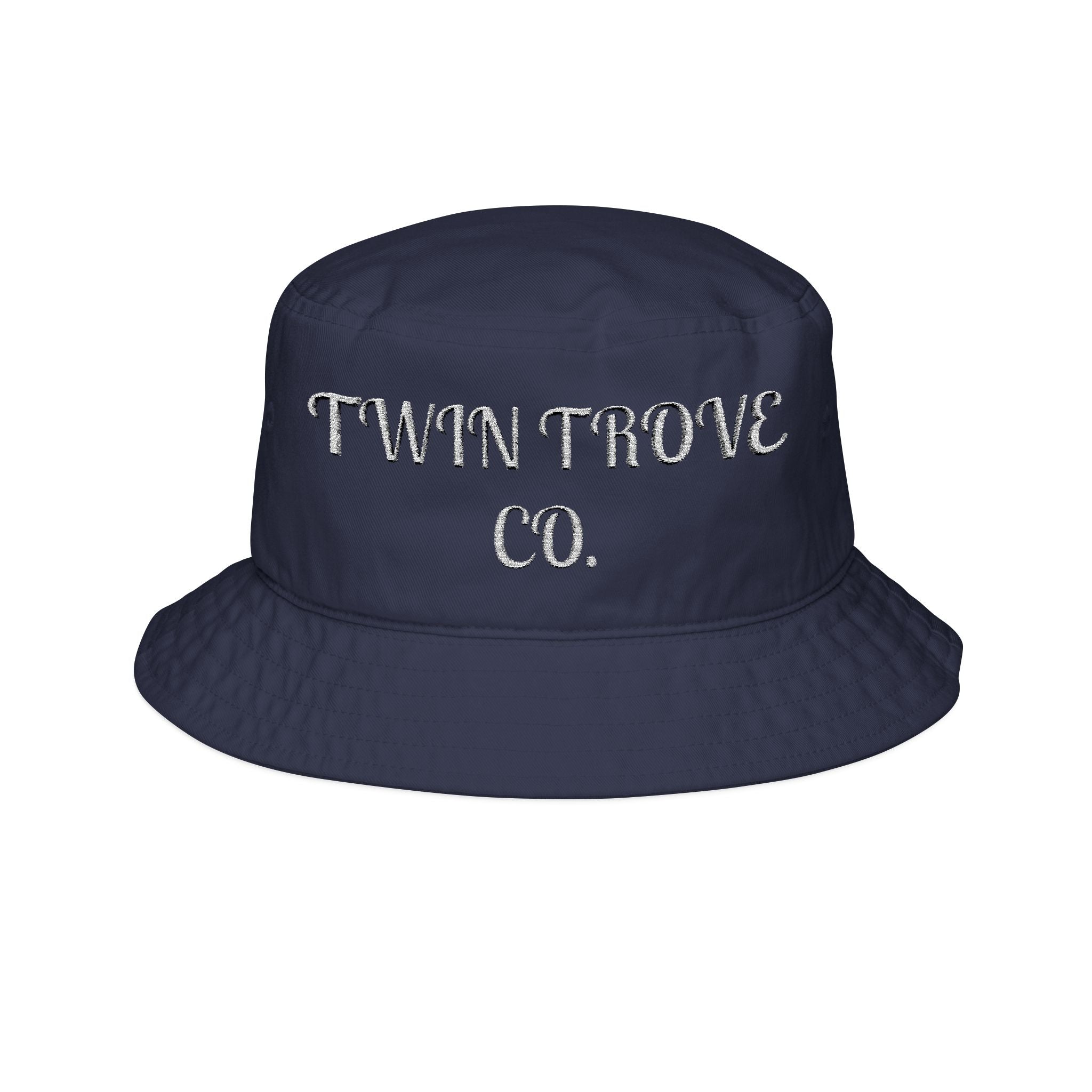 Twin Trove Co. Embroidered Bucket Hat — Casual Streetwear Sun Hat