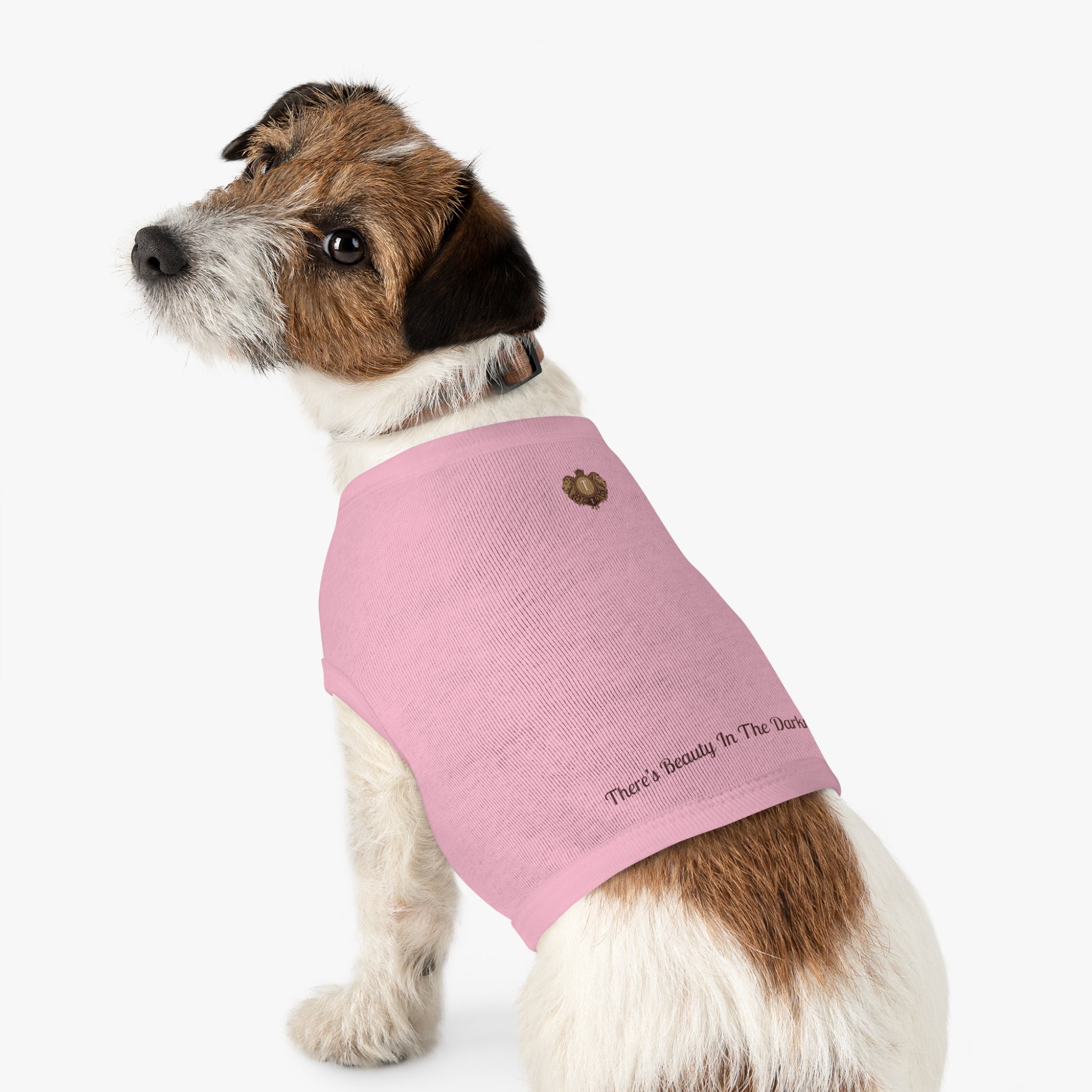 Twin Trove Pet Tank — Regal Lion Crest Dog & Cat Shirt